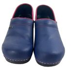 Sanita Professional San Flex Closed Back Clogs in Blue/Pink Blue Size 9 Photo 11