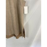 Vince Camuto New Mock Neck Faux Suede Top Size XS Photo 2