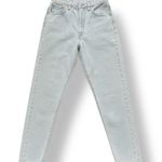 Levi's Vintage 90s Levi’s 521 Tapered Leg Jeans Light Wash Size 14 Short Made In USA Photo 1