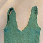 Bond eye Mara Low Back One Piece swimsuit, LAGOON LUREX, $180 Green Size undefined Photo 11