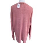 American Eagle  Lightweight Open Knit Dusty Rose Long Sleeve Top/ Sweater Small Photo 2