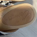 Born Crown By Leopard Print Criss Cross Cork Heeled Slip On Mules Size 8 Tan Photo 6