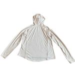 Under Armour  Pink Hoodie Sweater Loose Fit Stretch Pullover Size XL Women's Photo 6