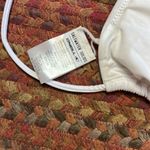 O'Neill LIKE NEW WHITE O’NEILL TRIANGLE HALTER BIKINI TOP Photo 2