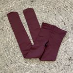 Wine Purple High Waisted Tights size Medium Photo 2