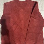 Sanctuary  Rust Cable Knit Button Cardigan Sweater XL Petite Photo 3