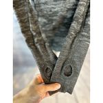 Lululemon Swiftly Tech Long Sleeve Crew Shirt Black White Space Dye Seamless Top Size M Photo 4