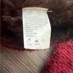 Muk luks Button Up Knit Boots Faux Fur Trim Winter Warm Comfy Size 6 Red Photo 2