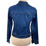 Old Navy  Denim Jean Jacket Size XS Extra Small Dark Wash Stretch Photo 2