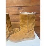Kookaburra Tall Leather Suede Boot Sz 9 Tan Photo 5