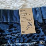 Ksubi  albuquerqe cut off crowded house shorts leopard blue size 26 Photo 6