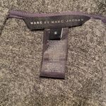 Marc by Marc Jacobs , Grey Turtleneck wool Sweater w/Gold Flecks, snap up back SM Photo 2