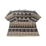 Vtg Arielle Woman's L Geometric Grandma Whimseygoth Glitter Knit Sweater Purple Size L Photo 3