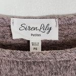 Siren Lily petites top Fairycore floral Soft Dolman short sleeve tight knit S Photo 2