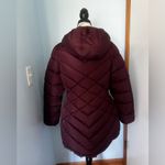 Reebok Women's Maroon Fully Reversible Sherpa Lined Puffer Jacket. Sz.Med. Photo 4