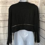 Philosophy  charcoal‎ gray zipper swing jacket Photo 1