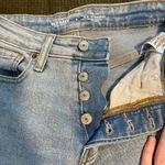 Old Navy Women's Light Blue high rise OG straight Distressed Jeans Photo 2