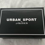 JSlides Black and White Knit Sneakers Urban Stone by  Size 8 Photo 5