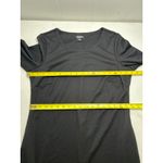 Nicole Miller Original Black 3/4 Sleeve Shift Dress. Size L Photo 4