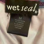 Wet Seal Purple and Orange Tribal Print Mini Dress woman’s medium Photo 3