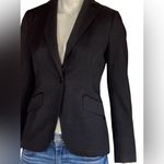 Brooks Brothers  Women’s Career Black Wool Blazer Jacket Size 0 $498 Photo 6