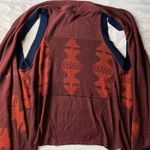 Boutique Aztec Print Cardigan Vest Size L Photo 1