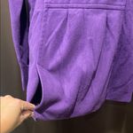 NWOT dELiA*s Vibrant Purple Pea Coat, Size M Size M Photo 7