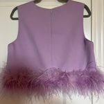 The Pants Store  Purple Feather Top Photo 2