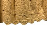 Knox Rose Mustard Yellow Eyelet Babydoll Dress Size XL Photo 6
