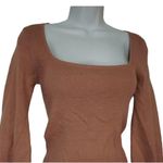 BB Dakota Women's  Steve Madden Puff Sleeve Square Neck Sweater “Size XL” (B35) Photo 3