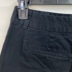 Ann Taylor EUC LOFT women's black 4" short khaki chino cotton shorts summer 0 Photo 3