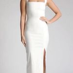 NWT Vesper Vera Ivory Square Neck Maxi Dress Size UK12 US8 White Photo 0