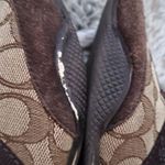 Coach Kelson Signature Monogram Women's Tennis Sneakers Brown Size 7.5 Photo 6