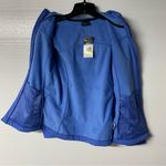Spyder Jacket Women Blue Soft Shell Fleece Lined Full Zip Hooded EBB And FLOW Photo 5