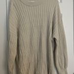 Aerie buttercream crew sweater Photo 0