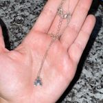 Disney Cinderellas Castle Silver Necklace Photo 0