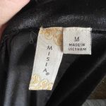 Misa Black Velvet Button Up Top, Goth Whimsigoth Witchy Dark Academia Medium Photo 3