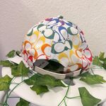 Coach  Rainbow Signature Baseball Hat CJ714 Photo 3