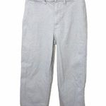 Madewell Size 27 Slim Emmett Wide Leg Crop Pants Jeans Speckled Blue High Rise Photo 0