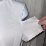 Hollister White Cut-Out T-Shirt Tank Top Photo 1