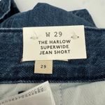 Madewell Shorts Women’s Size 29 The Harlow Superwide Soft Jean NWT Pleats Denim Photo 5
