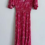 Abel the label Anthropologie Red Boho CottageCore Flowy Dress Size XS Photo 1
