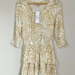 Patrons of Peace NWT  Boho Botanical Print Mini Dress L Photo 0