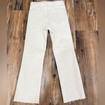 ZARA  Women's Off-White Flare Jeans Photo 2