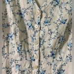 Rachel Parcell  Linen Floral Dress Size XS Photo 4