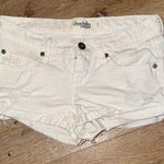 Charlotte Russe  White Distressed Jean Shorts Photo 0