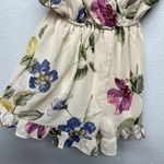 Mahina Floral Feminine Beach Coquette Chic Boho Romantic Womens Romper Small Photo 5