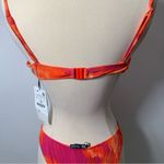 ZARA  NWT bikini orange tie dye size L Photo 6
