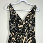 Gap  Floral Print Tie Back Long Dress Size 8 Photo 4