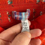 Urban Outfitters  Selena Ruched Corset Floral Crop Top in Red Size XS Photo 5